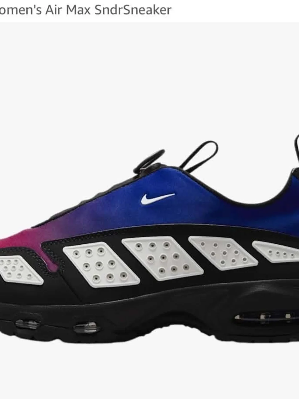 Nike Womens Gradient Pink Blue Sneakers